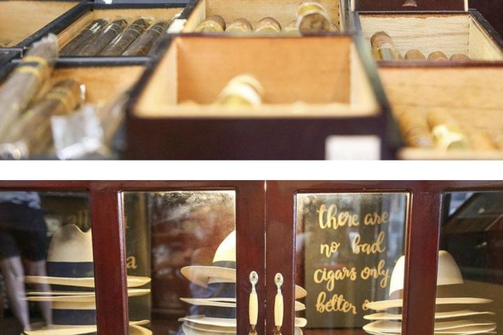 a display in a store